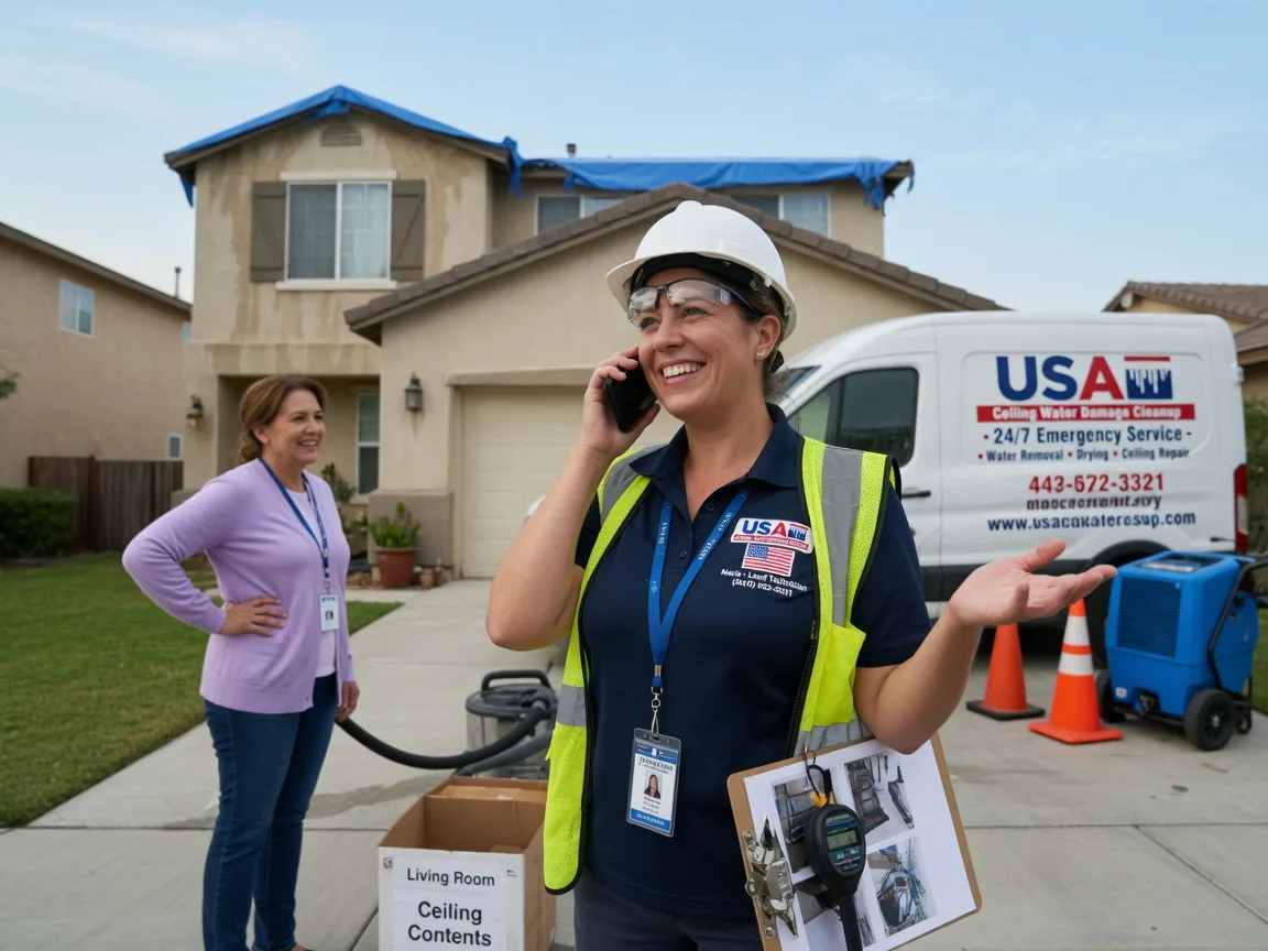 Ceiling Water Damage Restoration Alpaugh, CA FAQs